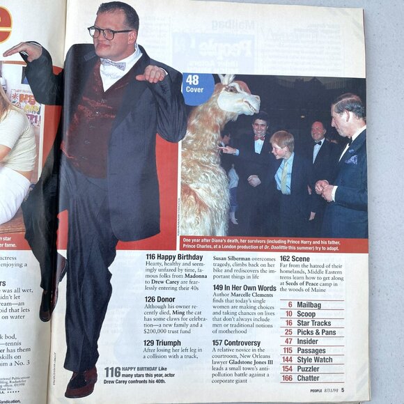 8/31/1998 PEOPLE WEEKLY Diana’s World One Year Later Magazine - Picture 4 of 8